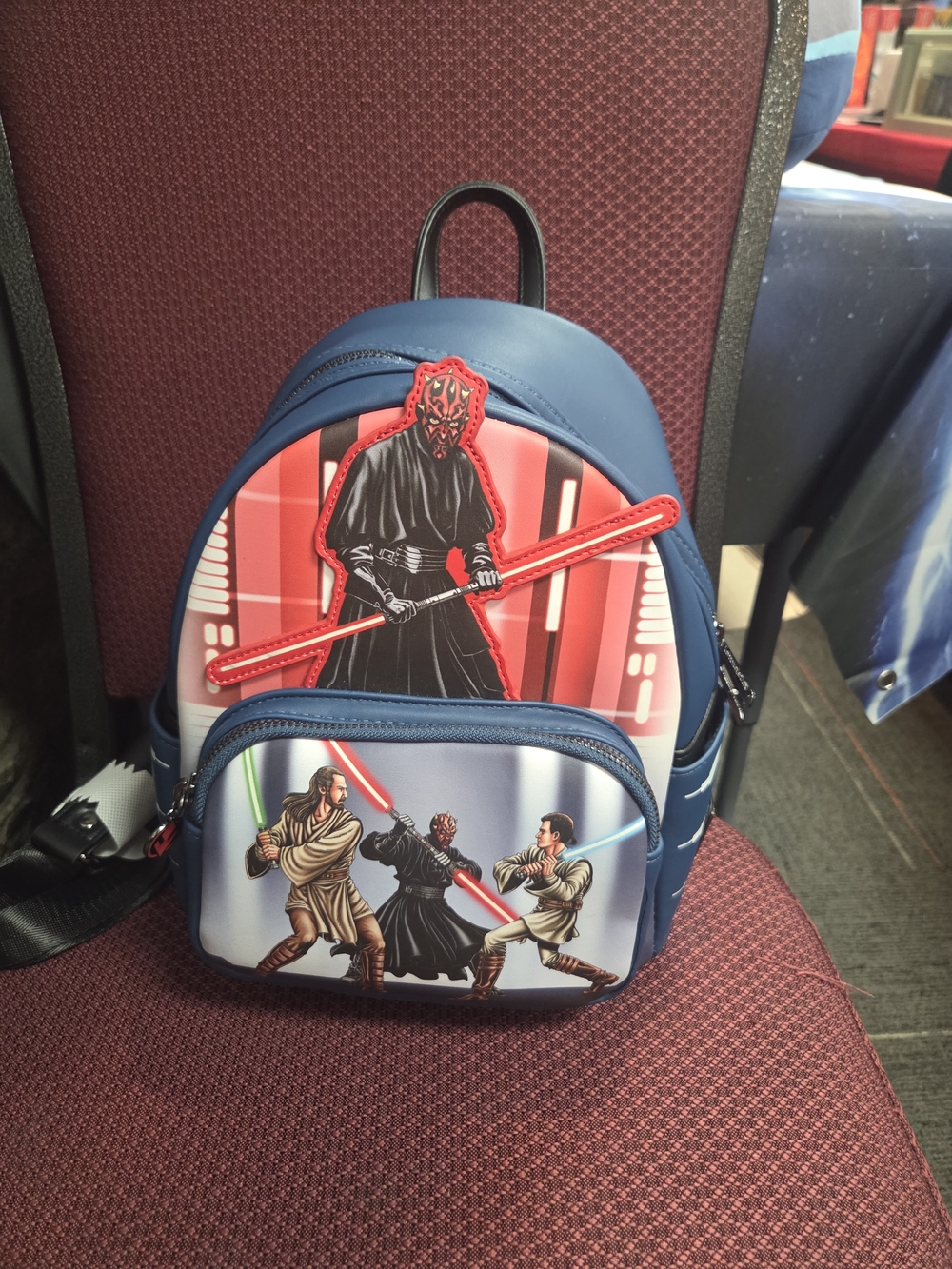 Loungefly Blue Star Wars Themed Men's Mini Backpack